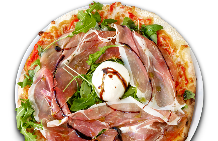 Pizza alléchante